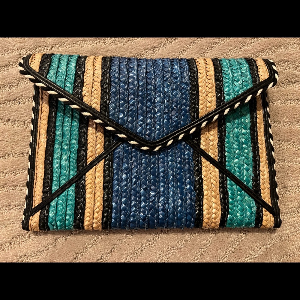 Rebecca Minkoff clutch worn once